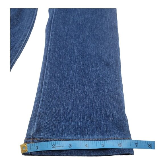 L.L. Bean Pants Womens Size S Petite Pull On Denim Stretch Mom Light Wash 299940 - Picture 9 of 9